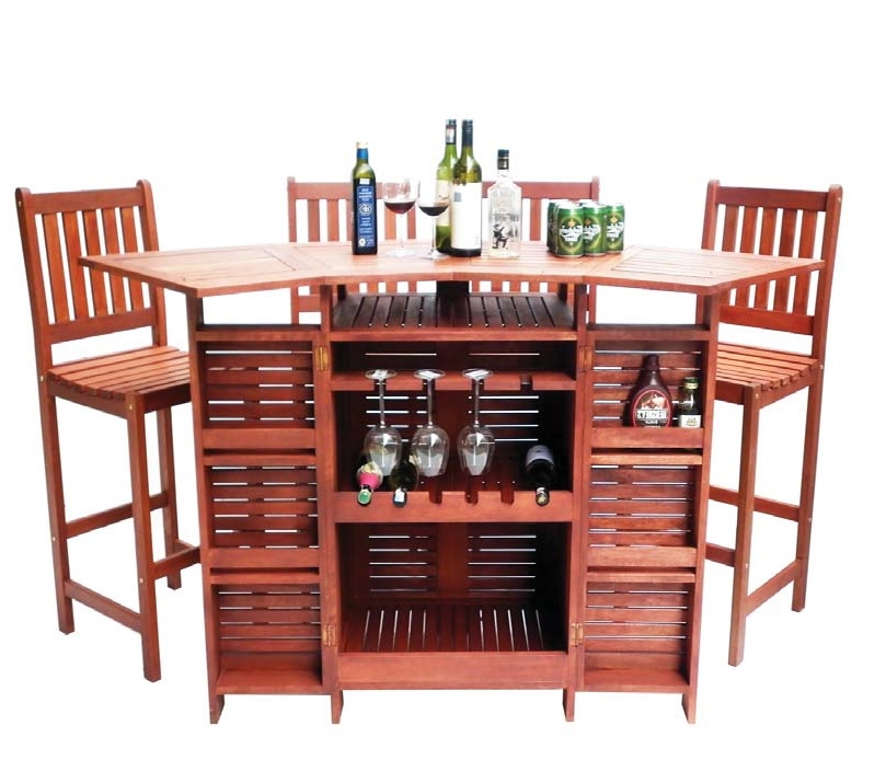 bar set furniture 353/080 +4bar stools